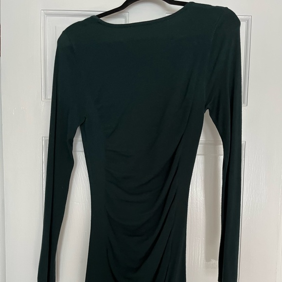 Express Ruched Sweater Dress - Picture 2 of 6